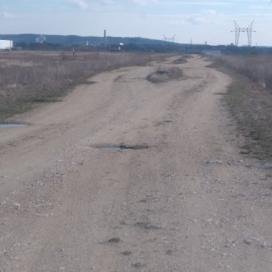 13. számú út, fejlesztés előtt